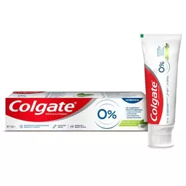 Зубная паста от кариеса Colgate 0% Бодрящая Свежесть 130 г