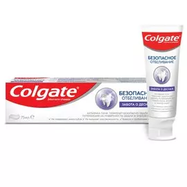 Зубная паста отбеливающая Colgate Безопасное отбеливание Забота о деснах 75 мл