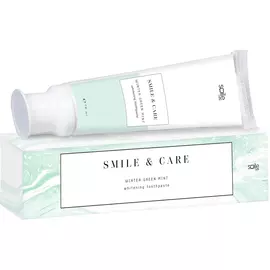 Зубная паста Smile Care Зимняя мята, отбеливающая 70 мл