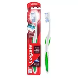 Зубная щетка Colgate 360 Optic White, отбеливающая, средней жесткости