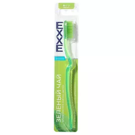 Зубная щетка Exxe luxury Зеленый чай мягкая
