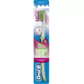Зубная щетка Oral-B UltraThin Зеленый чай с ультратонкими щетинками, экстра мягкая, 1 шт
