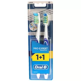 Зубная щетка средняя Oral-B ProExpert «Экстра чистка» + 1 шт 40 средняя (ORL-81463750)