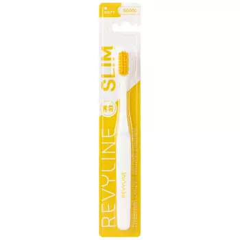 Зубная щётка Revyline s6000 slim , жёлтая мягкая