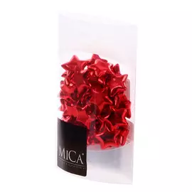 Звёзды декор красные Edelman