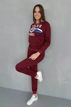 КОСТЮМ СПОРТИВНЫЙ КС 008ФР-БОР (БОРДО)