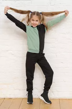 КОСТЮМ СПОРТИВНЫЙ КСС 030ФР-ОЛИ (ОЛИВКОВЫЙ)