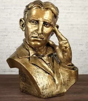 Бюст "Тесла", бронза