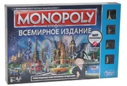 Игра настольная "Монополия. Здесь и Сейчас"