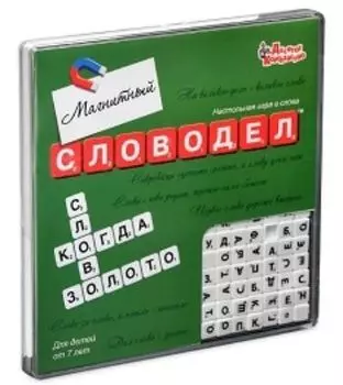 Игра настольная "Словодел магнитный"