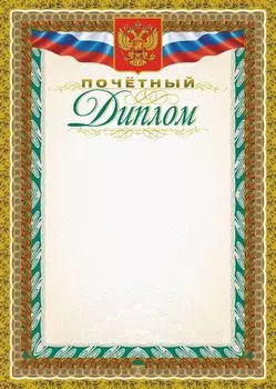 Почётный диплом (бронза)