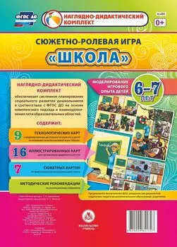 Сюжетно-ролевая игра "Школа". Моделирование игрового опыта детей 6-7лет