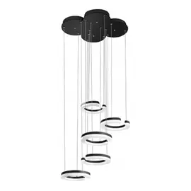 763447 Подвес UNITARIO 46W LED 5060LM ЧЕРНЫЙ МАТОВЫЙ 4000K (в комплекте)