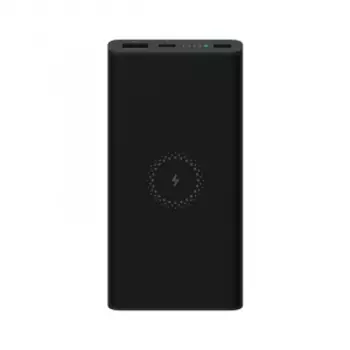 Аккумулятор с поддержкой беспроводной зарядки Xiaomi Wireless Power Bank Youth Edition 10000 mAh Black (WPB15ZM)