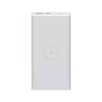 Аккумулятор с поддержкой беспроводной зарядки Xiaomi Wireless Power Bank Youth Edition 10000 mAh White (WPB15ZM)