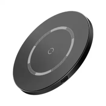 Беспроводное зарядное устройство Baseus Simple Wireless Charger iPhone12 Pro Max Black (BS-W517)