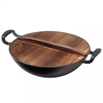 Чугунный Вок Xiaomi Cast Iron Wok