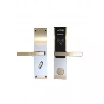 Умный замок для межкомнатной двери Hutlon Hotel Lock HZ-69536 Silver