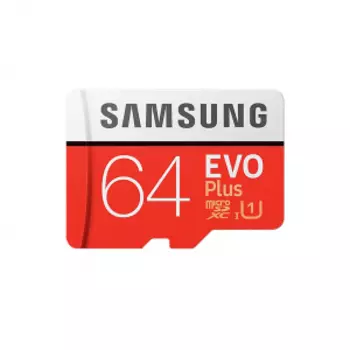 Карта памяти Samsung EVO microSDXC 64Gb Class 10 UHS-I U1