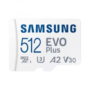 Карта памяти Samsung EVO Plus microSDXC 512Gb UHS-I U3