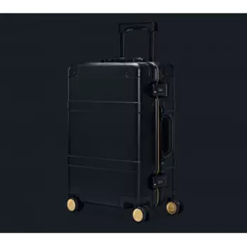 Металлический чемодан Xiaomi Mi 90 Points Metal Suitcase Black 20 дюймов