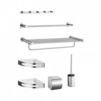 Набор для ванной комнаты Xiaomi Mirror Stainless Steel Bathroom Pendant 7 Set (DMGJTZ001)