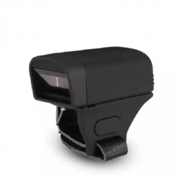 Портативный Bluetooth-cканер штрихкода QunSuo Mini Bluetooth Ring Scanner 1D (S02)