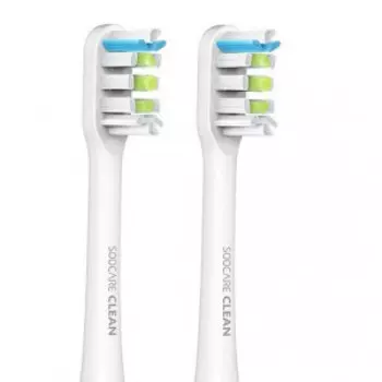 Сменные насадки для зубной щетки Xiaomi Soocas Soocare X3/X5 White (2 шт)