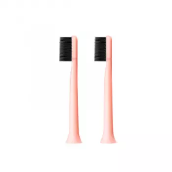 Сменные насадки для зубной щетки T-Flash Bamboo Charcoal Pink 2 шт (Q-0504)