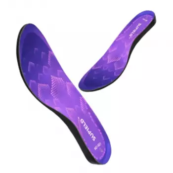 Стельки с электроподогревом Xiaomi Supield Airgel Intelligent Temperature Control Electric Heated Insole Purple (AEI 501W) размер 38-39