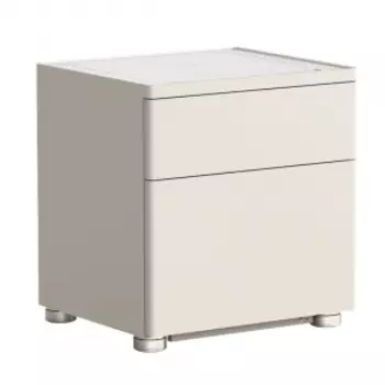 Умный электронный сейф со сканером отпечатка пальца Xiaomi CRMCR Smart Double Drawer Safe Deposit Box Milk Coffee (BGX-X1-46YN)