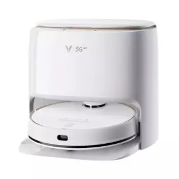 Умный робот-пылесос с базой для самоочистки Xiaomi Viomi Bot Vacuum And Mop Alpha 3 White (VXVC25)