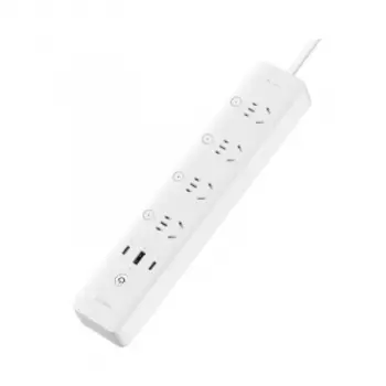 Умный удлинитель Xiaomi Gosund Smart Power Strip 4 розетки, USB, 2 порта Type-C White (CP5Pro)