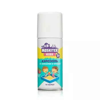 Аэрозоль от летающих насекомых Moskitek Baby от комаров и клещей на одежду 100мл