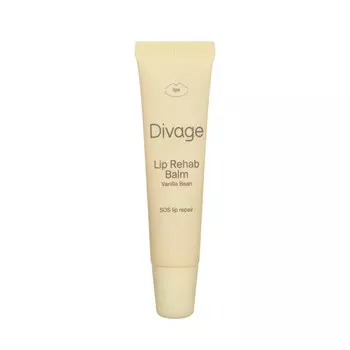 Бальзам для губ Divage Lip Rehab Balm с ароматом ванили 15мл
