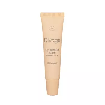 Бальзам для губ Divage Lip Rehab Balm с ароматом карамели 15мл