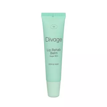 Бальзам для губ Divage Lip Rehab Balm с ароматом сладкой мяты 15мл