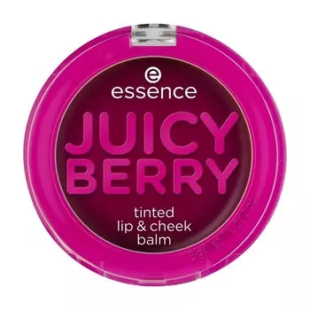 Бальзам для губ и лица Essence Juicy berry tinted lip & cheek balm 3г