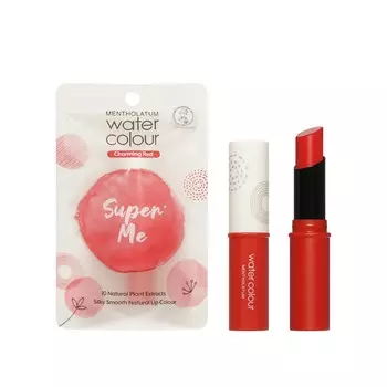 Бальзам для губ Mentholatum Water Colour с красным оттенком 3г