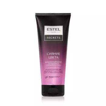 Бальзам - хайлайтер Estel Secrets для окрашенных и мелированных волос " Сияние цвета " 200мл