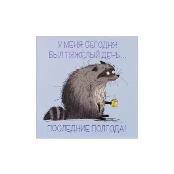 Блокнот Феникс+ Енот/Собака 130*130мм 32 листа