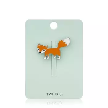 Брошь Twinkle " Fox "