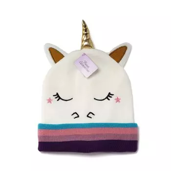 Детская шапка Atto " Единорог " , р.56-58