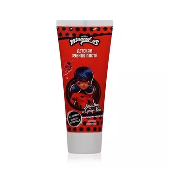 Детская зубная паста Miraculous Леди Баг Спелая клубника 3+ 60г