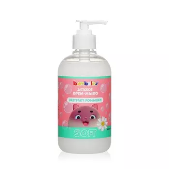 Детское крем - мыло Bambolina soft с экстрактом ромашки 460мл