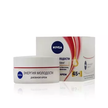Дневной крем для лица NIVEA Энергия молодости 45+ 50мл