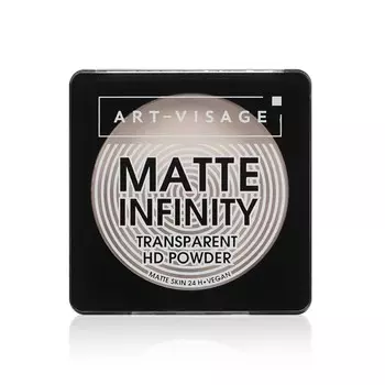 Фиксирующая пудра для лица Art-Visage Matte Infinity 100 Crystal 7г