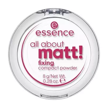 Фиксирующая пудра для лица Essence All about matt! Прозрачный 8г