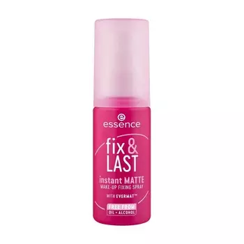 Фиксирующий спрей для лица Essence Fix & last instant matte 50мл