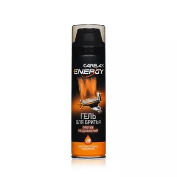 Гель для бритья Carelax Energy " против раздражений " 200мл